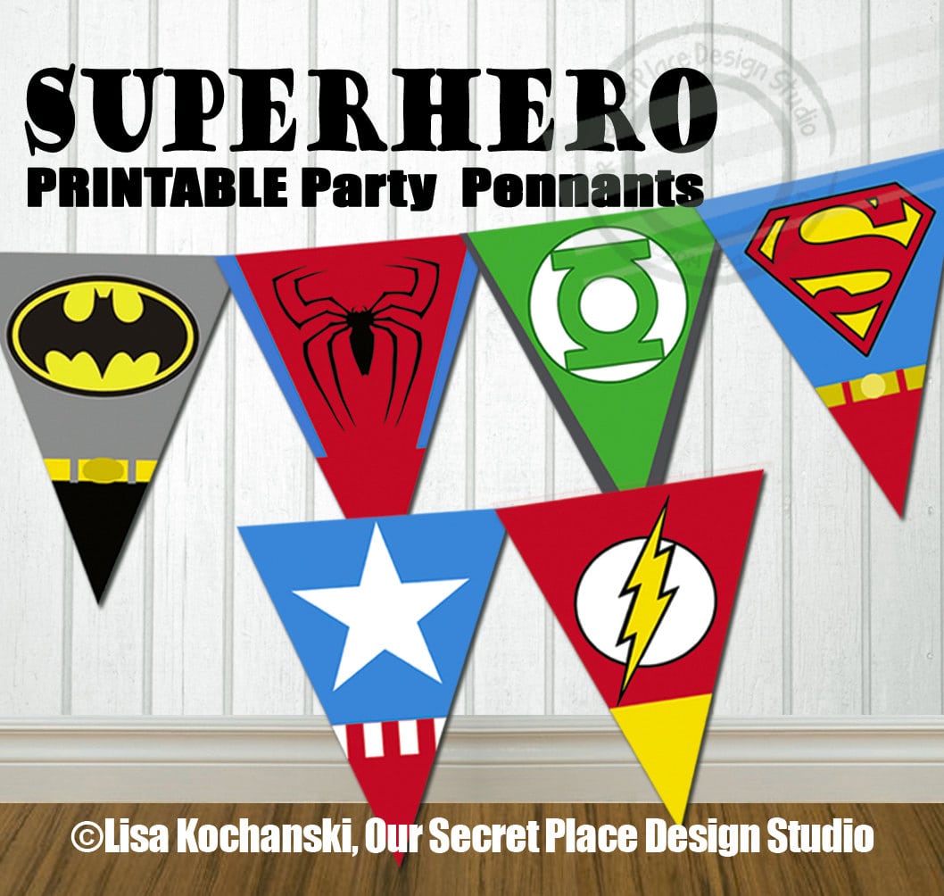 Superhero Party Invitations â Gangcraft Net